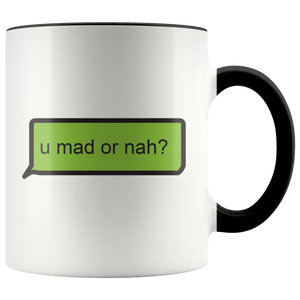 Mad Text Mug