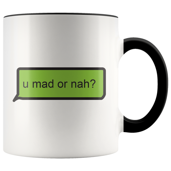 Mad Text Mug