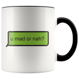 Mad Text Mug