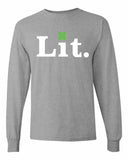 "Lit." Men's Long Sleeve T-Shirt