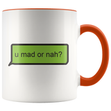 Mad Text Mug