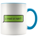 Mad Text Mug