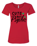 "Cute But Psycho" Crew Neck T-Shirt