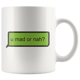 Mad Text Mug